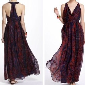 HD in Paris Anthropologie maxi Sinopia dress gown